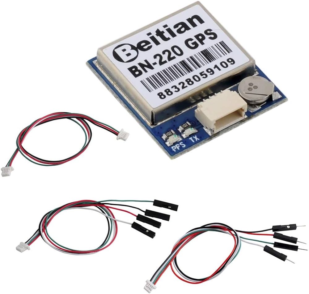 BN-220 3.0 V-5.0 V Level TTL, GNSS Module, M8030, NEO-M8N GPS GLONASS Dual Module GPS Antenna, Built-in Flash COM32, R24