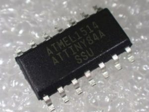 ATTINY84A-SSU - 8 Bit Microcontroller SOP-14 IC SMD COM11