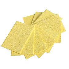 Soldering Iron Replacement Solder Tip Welding Cleaning Sponge Pads COM45