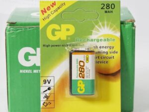 9V Rechargeable Battery-280mah SUP42