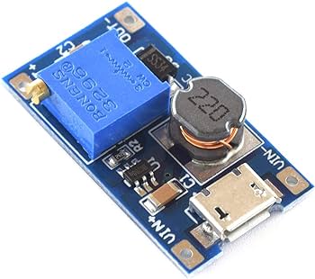 DC-DC Step-up Boost Converter module 2A 2V-24V to 5V 9V 12V 28V Power Supply COM43, R34