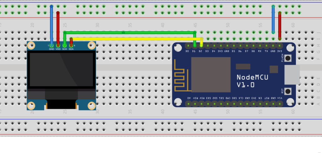 1.3 Inch OLED White Color 128X64 COM42 ,R14 - Faranux Electronics