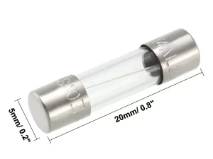 4A 250V Glass Fuse 5mm×20mm COM56, R12