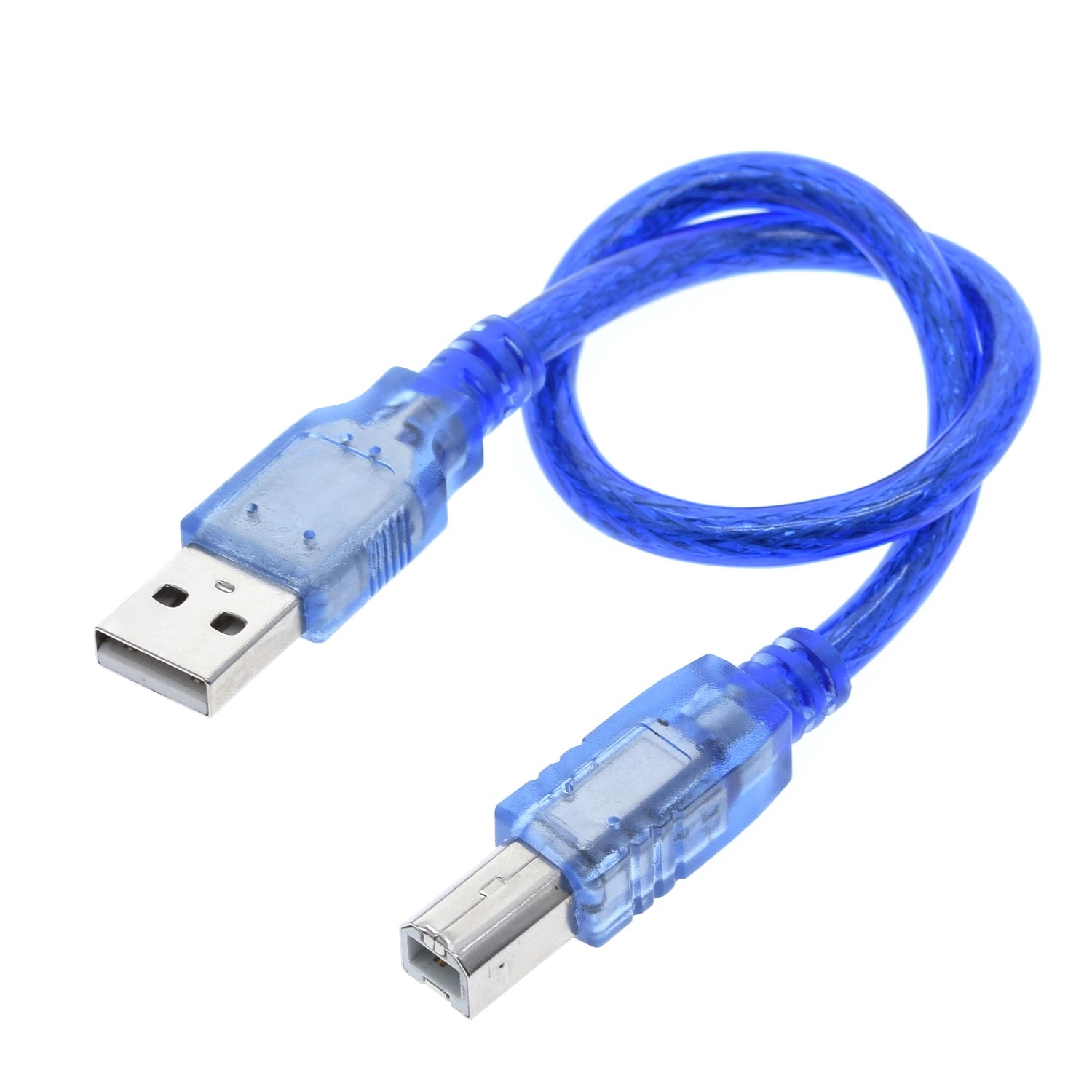30cm USB Cable Type A Male to Type B Male for Arduino UNO / Mega COM52 ,R27  - Faranux Electronics
