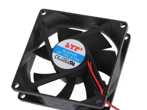 Cooling Fan DC 12V 0.8A (80x80x25)mm COM53 ,R35