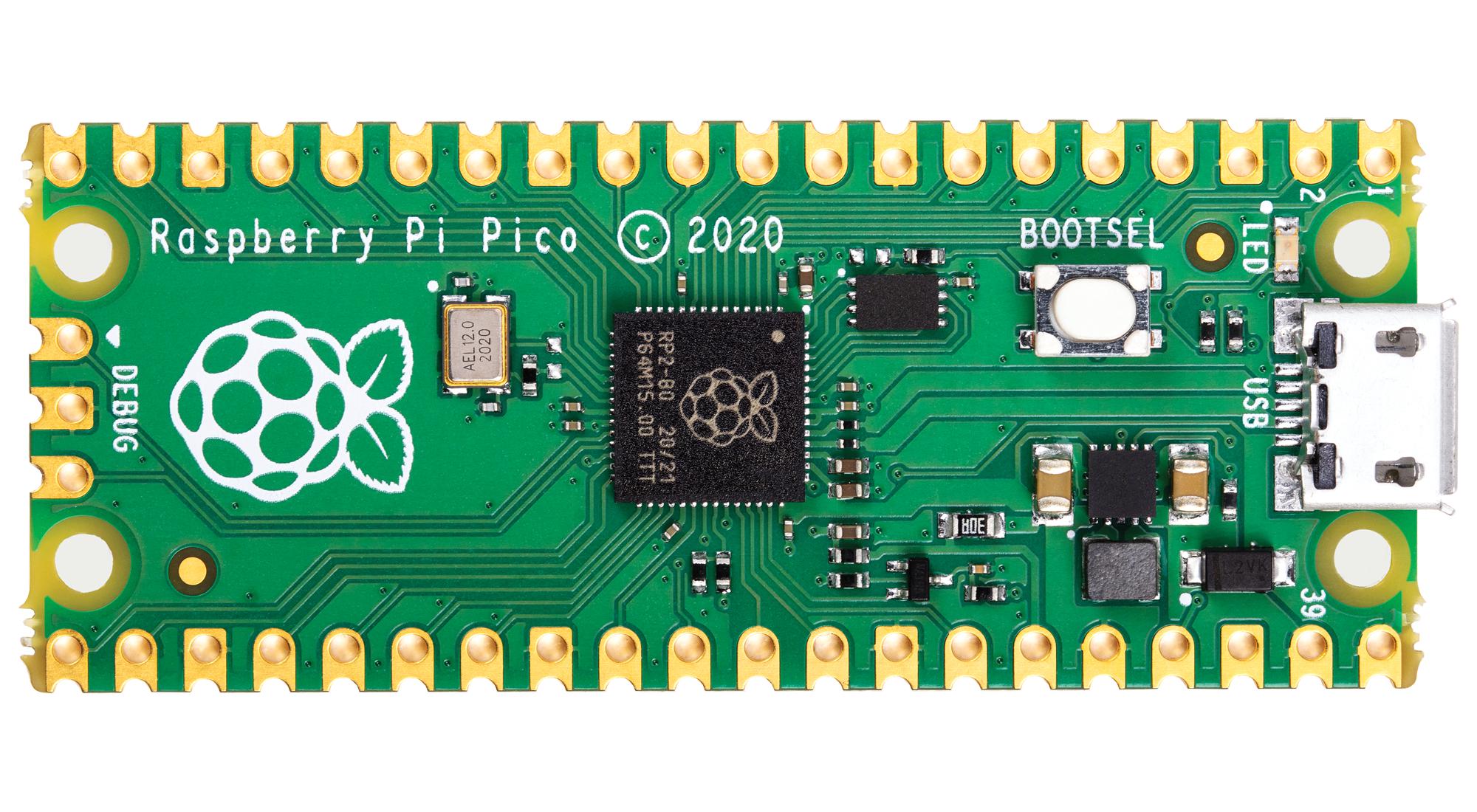 Raspberry Pi Pico RP2040 COM21, R37