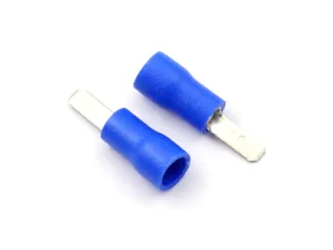 Male Blue Insulated Electrical Crimp Terminal CON25, R33