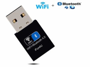 WiFi Bluetooth Dongle, Wireless USB Network Adapter COM43 ,R15