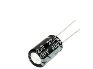 Electrolytic capacitor 22uF/400V COM26
