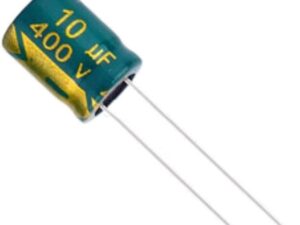 Electrolytic capacitor 10uF/400V COM26