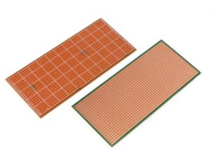 PCB StripBoard Uncut Strips Single Side Board (6.5×14.5cm) COM25, R22