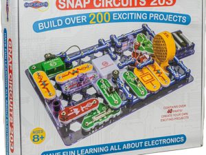 Snap Circuits 203 Electronics Exploration Kit | Over 200 STEM Projects COM36