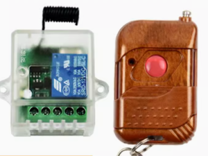 433MHz Wireless Remote Control, DC 12V single channel Relay Receiver RF Switch COM34, R24