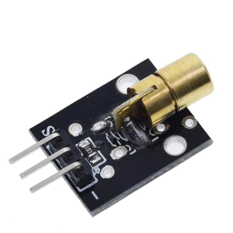 KY008 Laser Transmitter 5mW 650nm Red Dot Laser Diode Module for