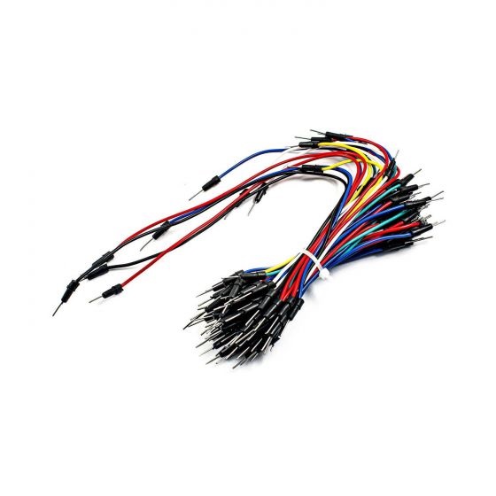 65pcs Smart Electronic Male to Male Flexible Jump Wires for Arduino COM52 ,R27 - Image 2