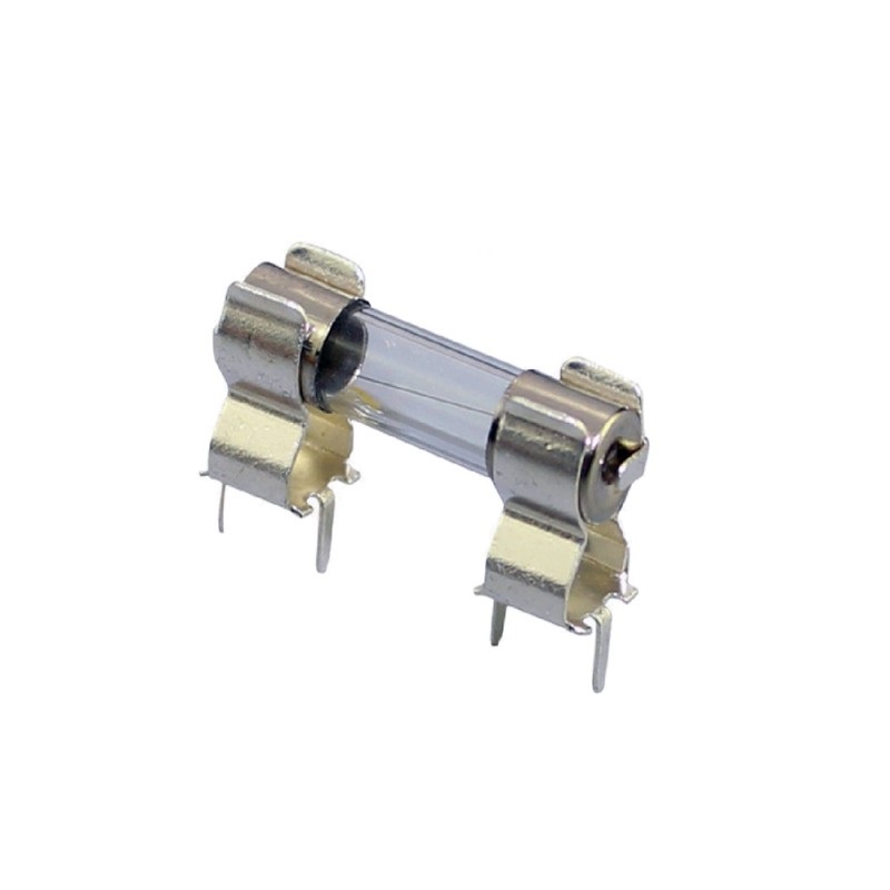 PCB Mounting 5*20MM Fuse Holder Clips Pair COM56 Faranux Electronics