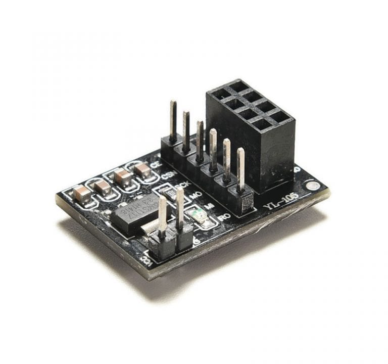 Black Socket Adapter Board for 8PIN NRF24L01 Wireless Module COM44, R35 - Image 3