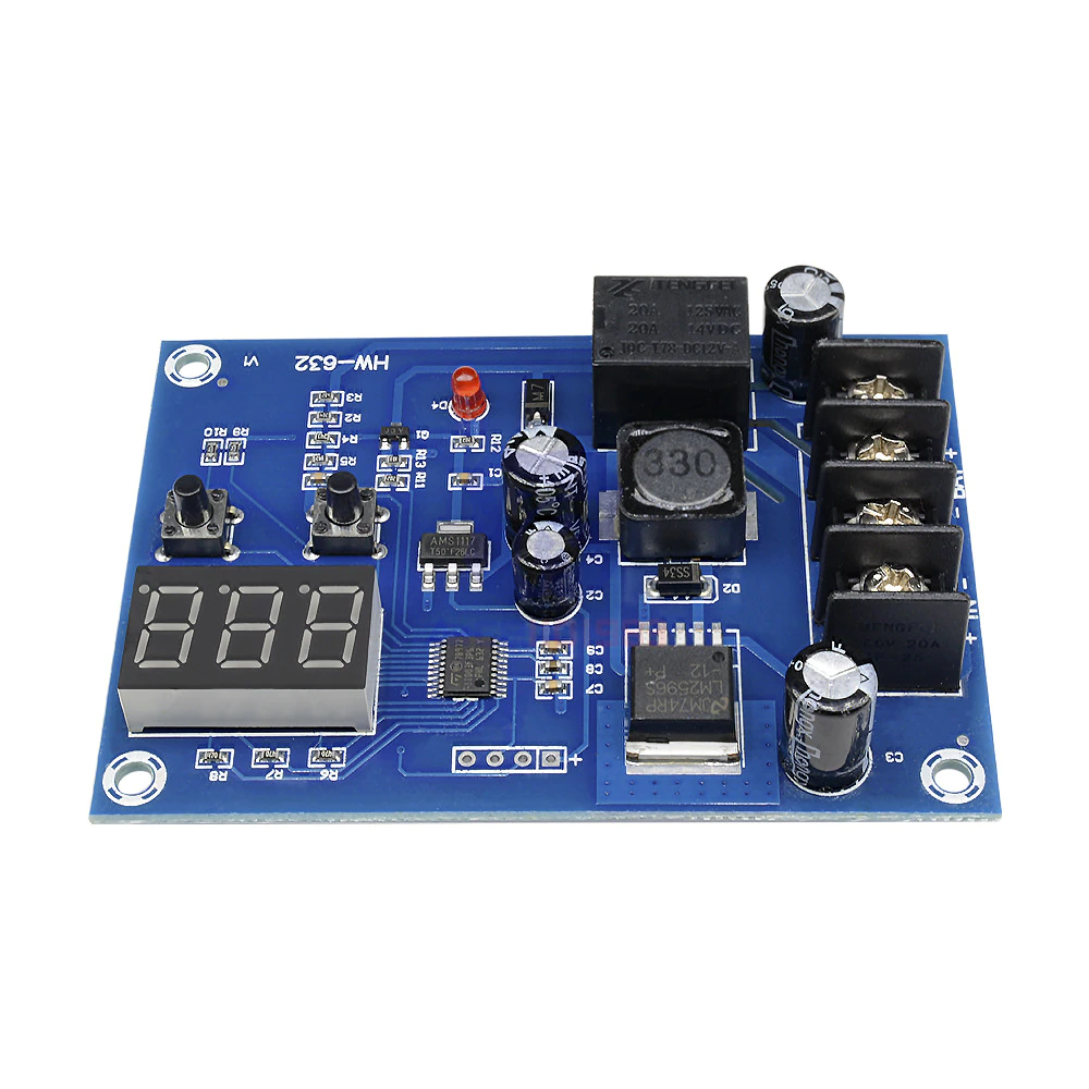 XH-M603 Charging Control Module 12-24V Battery Charger Protection Board With LED Display COM46, R36 - Image 2