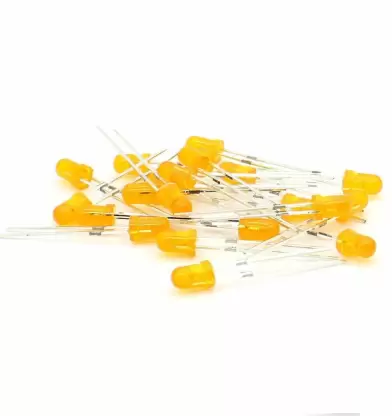 5mm Light Emitting Diode LED – Orange COM22 - Image 2