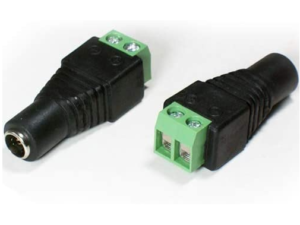 5.5*2.5mm Female DC Power Plug to 2 Pin Screw Terminal Adapter Converter CON36, R15