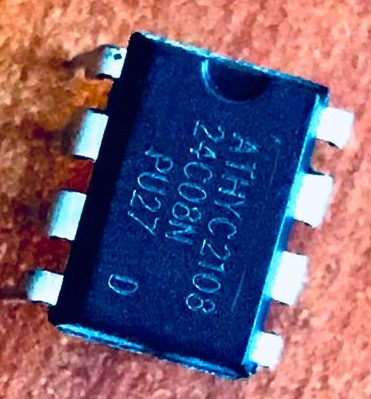 IC AT24C08AN-PU27 DIP-8 EEPROM 8KBIT COM24
