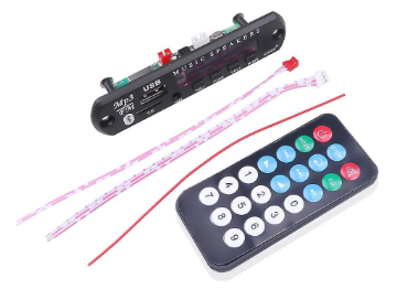 12V Car Audio USB TF FM Radio Module Wireless Bluetooth 5.0 Car MP3 Decoder BT33, R13 - Image 3