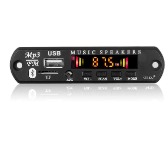 12V Car Audio USB TF FM Radio Module Wireless Bluetooth 5.0 Car MP3 Decoder BT33, R13 - Image 2