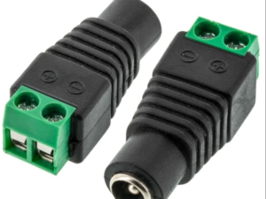 5.5*2.1mm Female DC Power Plug to 2 Pin Screw Terminal Adapter Converter BX10, R36