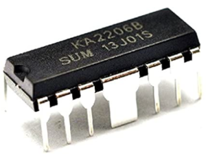 KA2206 KA2206B audio amplifier chip DIP-12 AMP26