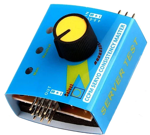 Multi Servo Tester with Indicator Light COM36, R37