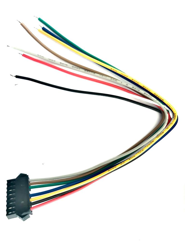 8PIN Female Connection Plug with Terminal Connector Wire Cable 200mm COM56, R28