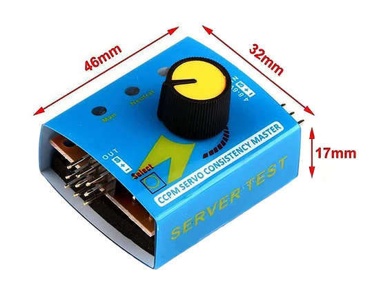 Multi Servo Tester with Indicator Light COM36, R37 - Image 2