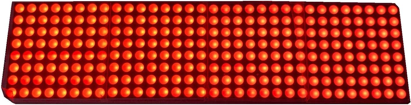 MAX7219 Dot Matrix Module 5V 8*32 LED Display, 4-in-1 Display COM53, R28 - Image 4
