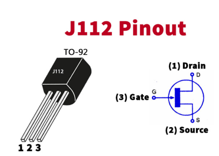 JFET J112 TO92N Channel JFET COM26 Faranux Electronics