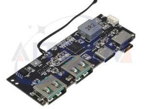 QC4.0 QC3.0 LED Dual USB 5V 4.5A 22.5W Micro/Type-C USB Mobile Power Bank 18650 Charging Module Temperature / Circuit Protection COM43 R23