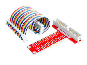 T Type GPIO Expansion Board with 40P Cable (GPIO Board + 40P Colorful Cable) COM46 R25