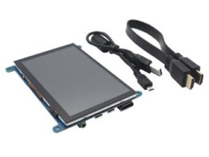 7 Inch HDMI-compatible 1024x600 USB Capacitive Touch Screen for Raspberry Pi 3B+/4B COM12, R36