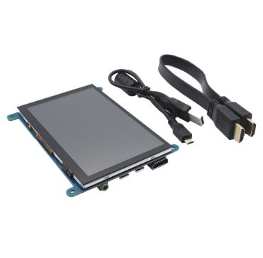 7 Inch HDMI-compatible 1024x600 USB Capacitive Touch Screen for Raspberry Pi 3B+/4B COM12, R36