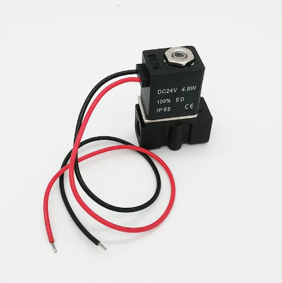 3 Way Plastic Solenoid Valve Mini 3P025-06/08 Port 1/8 1/4 BSP 220V 110VAC 12 24V Electric Control Air Valve With Wire Lead Type COM45, R24