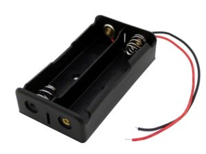2 Slots 18650 Battery Holder Case COM42, R37