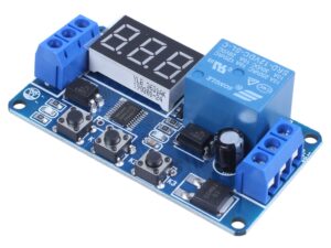 Automation DC 12V LED Display Digital Delay Timer Control Switch Relay Module COM33, R38