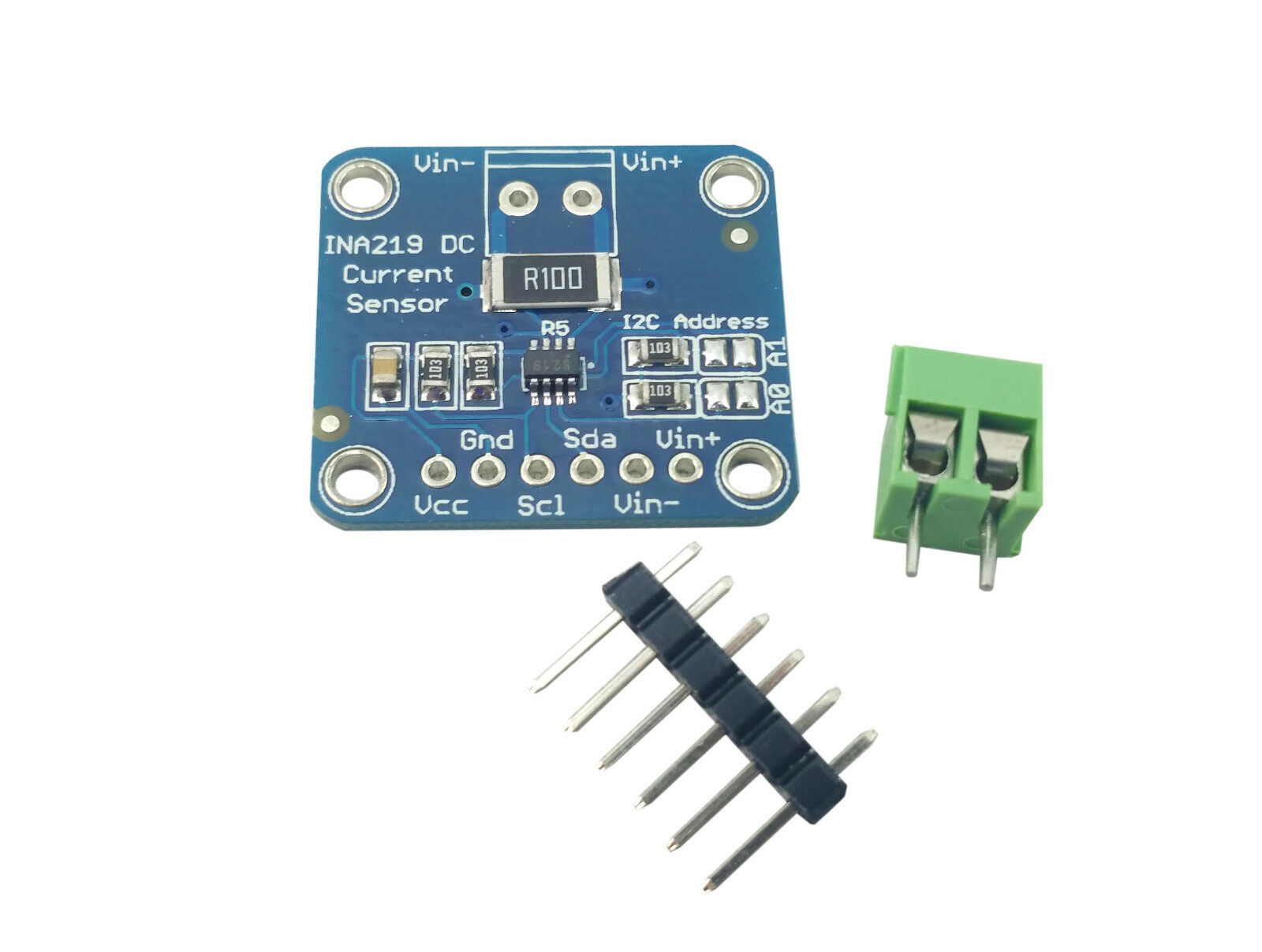 MCU-219 INA219 I2C Bi-directional Current / Power Monitoring Sensor Module COM51, R38