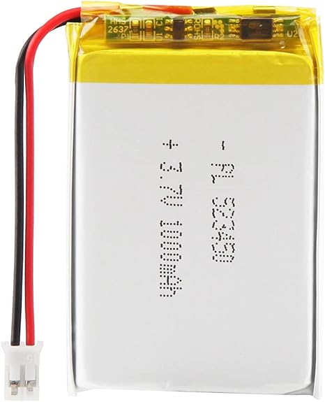 3.7V 1000mAh 523450 Lipo Battery COM53, R38