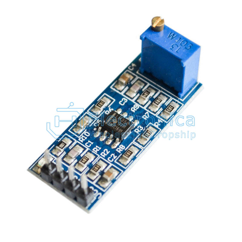 LM358 100 Times Gain Signal Amplifier Module COM52, R38
