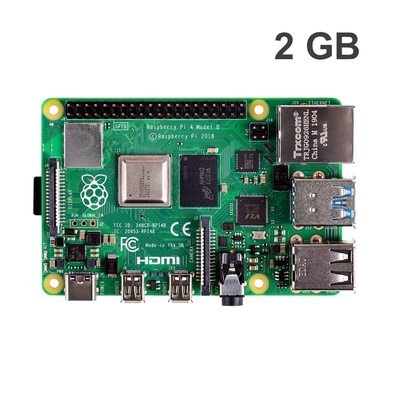 Raspberry Pi 4 Model B 2GB R18