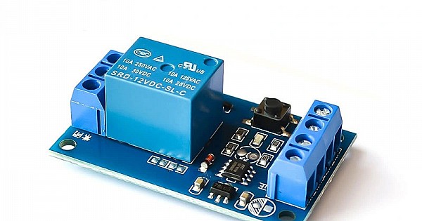 12V Single key bistable relay module COM52, R14