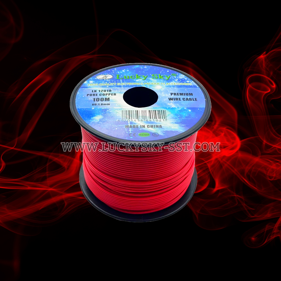 LK 12018 20 AWG Pure Copper 1.8mm Wire Cable Per Meter 1m