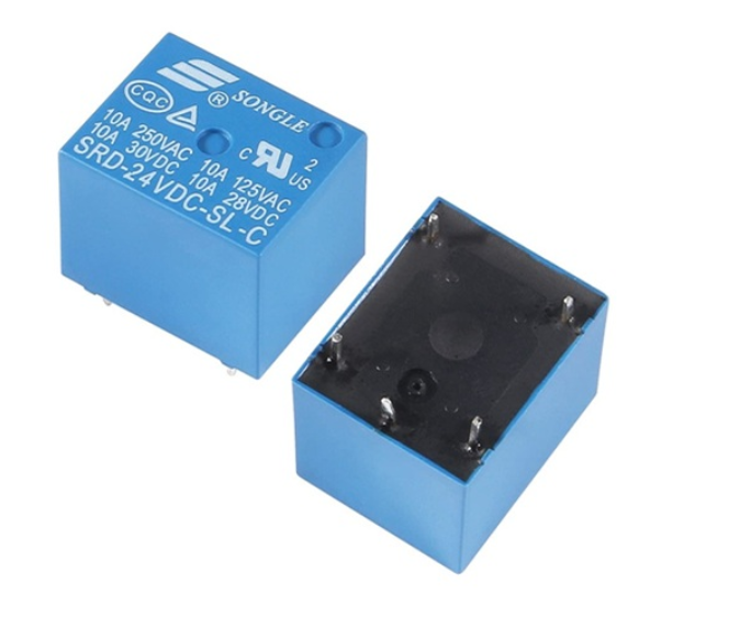Songle relay SRD-24VDC-SL-AC 5-pin 3V blue, R23