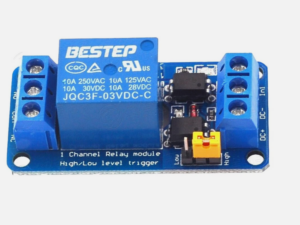 1-way 3.3V relay module optocoupler isolation COM51, R25