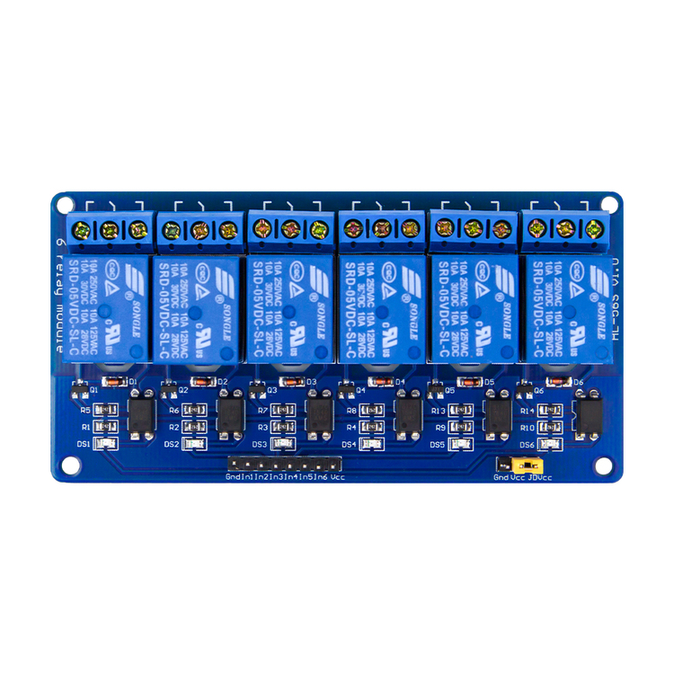 6 Channel 5V Relay Module COM41